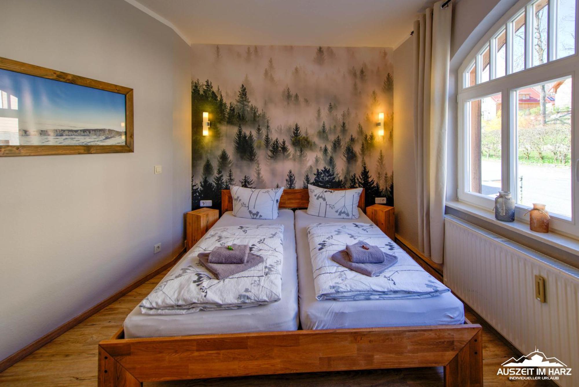 Auszeit Im Harz Haus 1 Wohnung Feuerstein เชียร์เคอ ภายนอก รูปภาพ